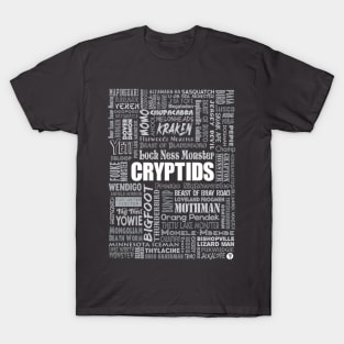 Cryptids in gray T-Shirt